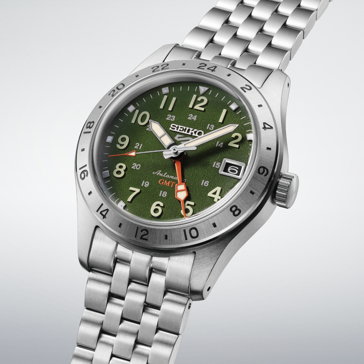 Montre Seiko 5 Sports HDB001K1 Field GMT Kaki | Boutique Officielle