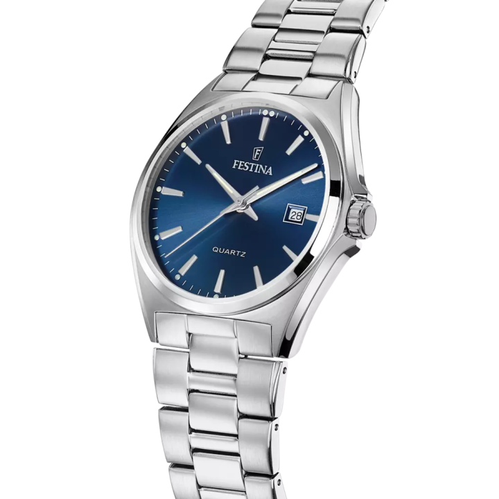 Montre Festina Classics F20552/3 Acier Bleue | Boutique officielle