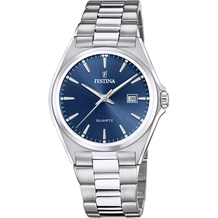 Montre Festina Classics F20552/3 Acier Bleue | Boutique officielle