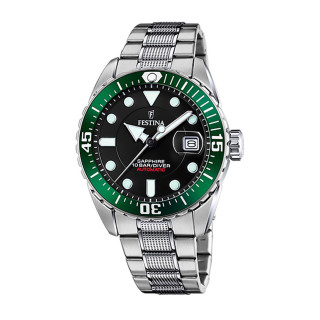 Montre Festina Automatic Diver F20480/2 Verte | Boutique officielle