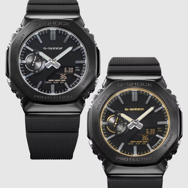 Montre G-SHOCK Metal Luxe Black GM-2100LXB-1A9ER | Boutique officielle