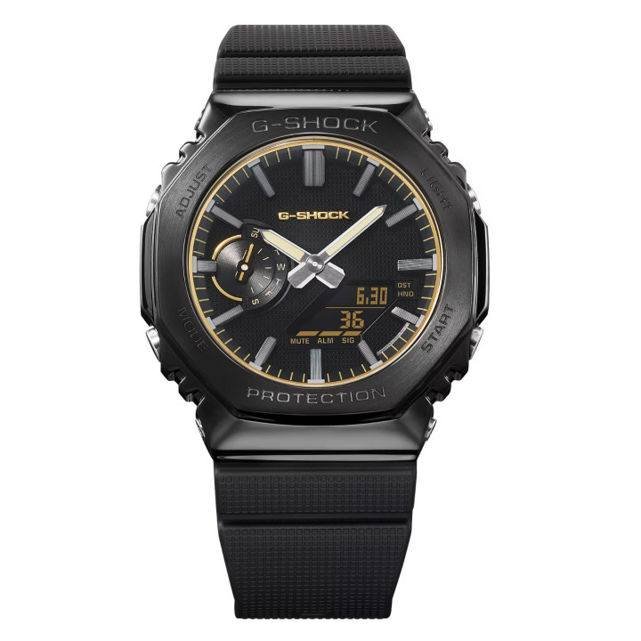Montre G-SHOCK Metal Luxe Black GM-2100LXB-1A9ER | Boutique officielle