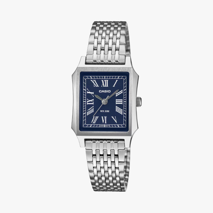 Montre Femme Casio LTP-B190D-2BVER Rectangulaire Bleue | Boutique officielle