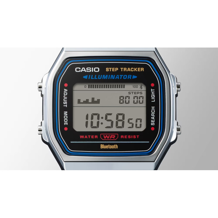 Montre Casio Vintage ABL-100WE-2AEF Bluetooth Bleue | Boutique Officielle