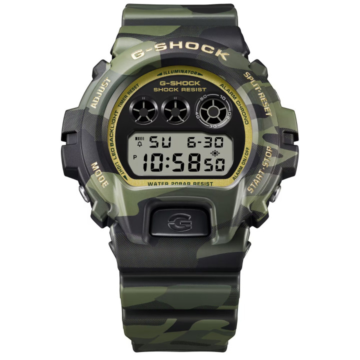 Montre G-SHOCK G-Classic DW-6900CMG-3 Bold Camo Doré