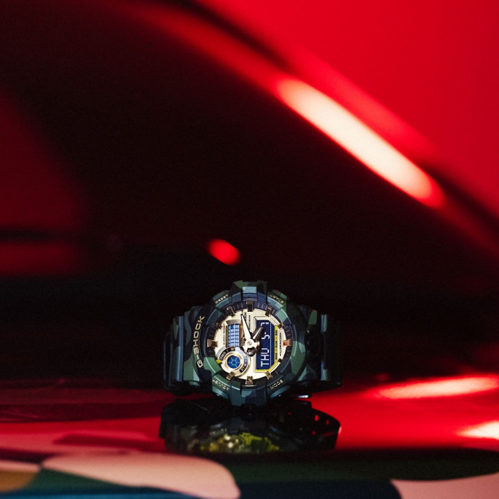 Montre G-SHOCK G-Classic GA-700CMG-3AER Camouflage Or