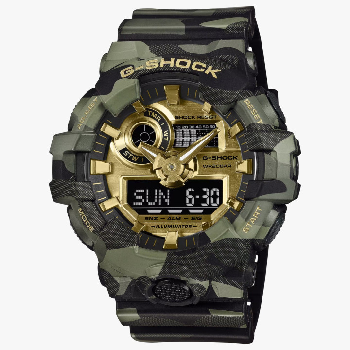 Montre G-SHOCK G-Classic GA-700CMG-3AER Camouflage Or