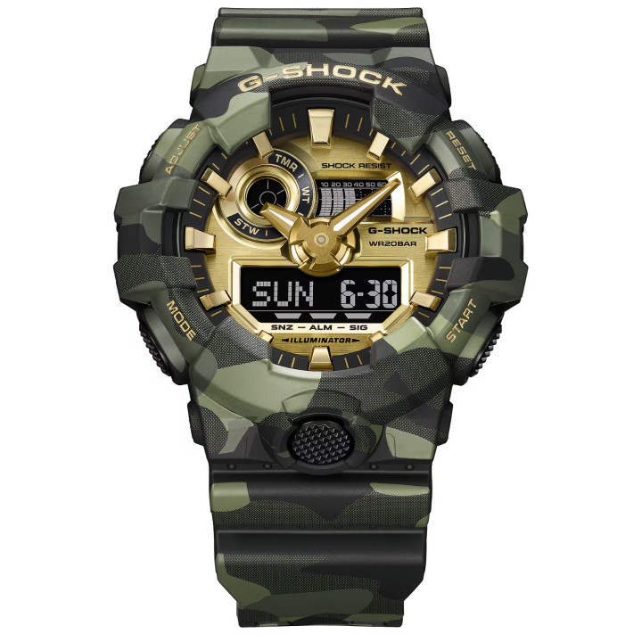 Montre G-SHOCK G-Classic GA-700CMG-3AER Camouflage Or