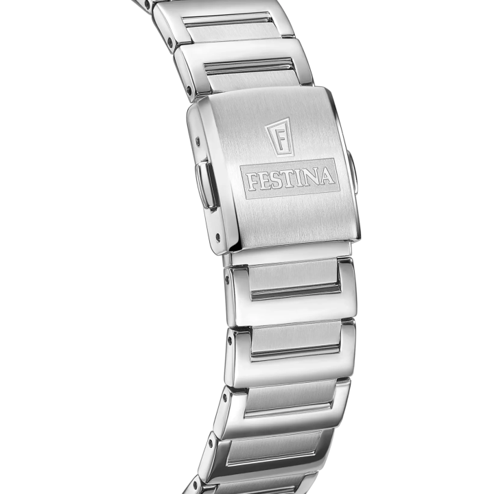 Festina On the Square F20679/2 Acier Nacre | Boutique Officielle