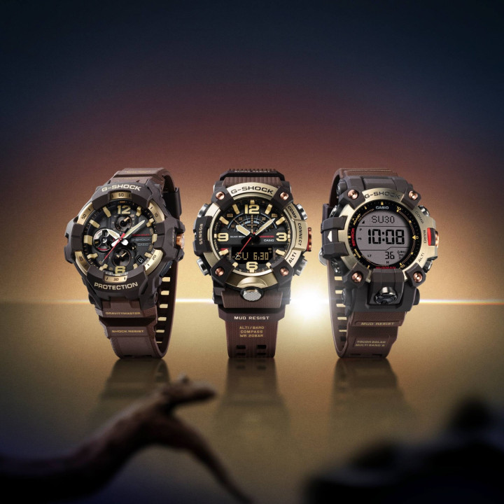 Montre G-SHOCK Mudmaster GG-B100XMH-5AER Gold | Édition Limitée