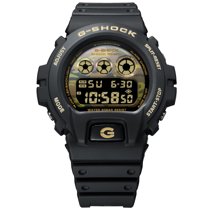 Montre Casio G-Shock DW-6900CF-1ER Camo Doré
