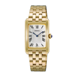 Montre Seiko HGG001P1 Femme Quartz Doré Rectangulaire