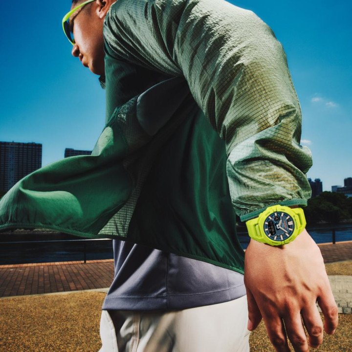 G-Shock G-Squad GBA-950-9A3ER Bluetooth Jaune-Vert