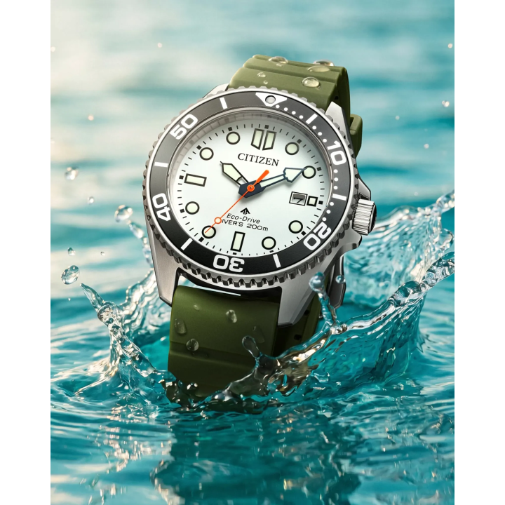 Citizen Promaster Dive BN0265-00A Eco-Drive 200M Blanc