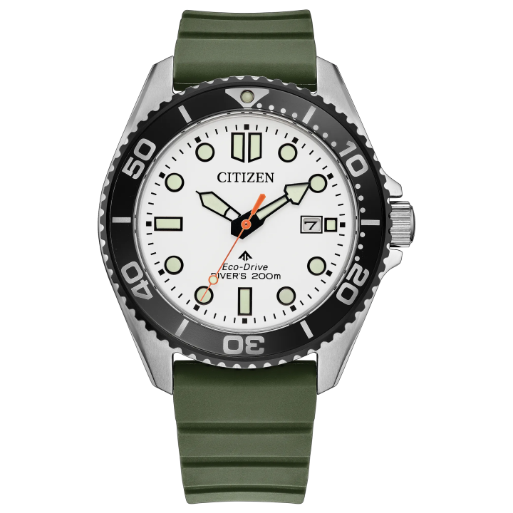 Citizen Promaster Dive BN0265-00A Eco-Drive 200M Blanc