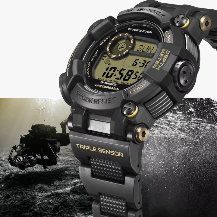 G-SHOCK Frogman GWF-D1000BC-1ER Tan Accents Japan | Limited