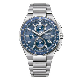 Citizen Radio Controlled AT8396-59L Titanium Bleu