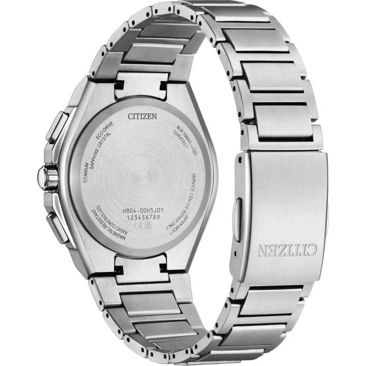 Citizen Radio Controlled AT8396-59L Titanium Bleu
