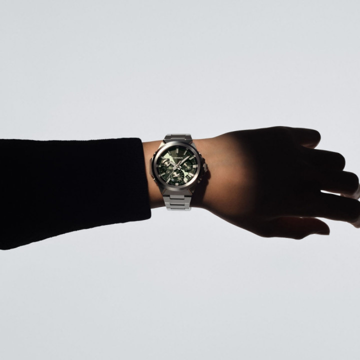 Casio G-Shock G-Steel GST-W1000D-3A Acier Solaire Bluetooth