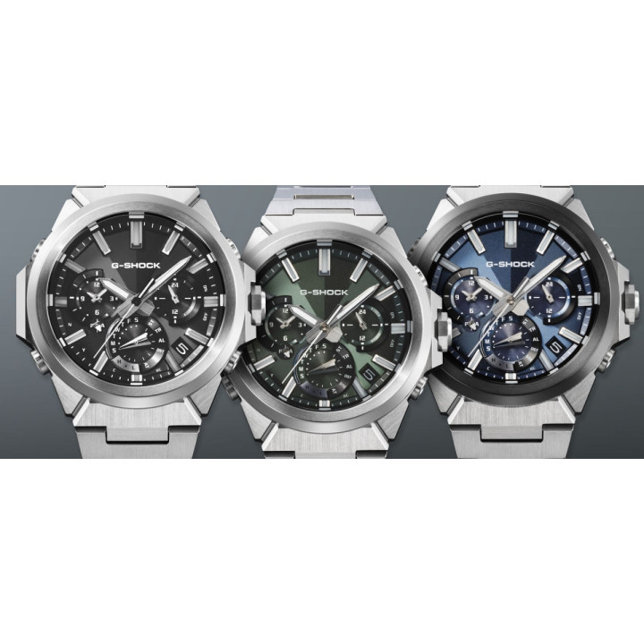 Casio G-Shock G-Steel GST-W1000D-3A Acier Solaire Bluetooth