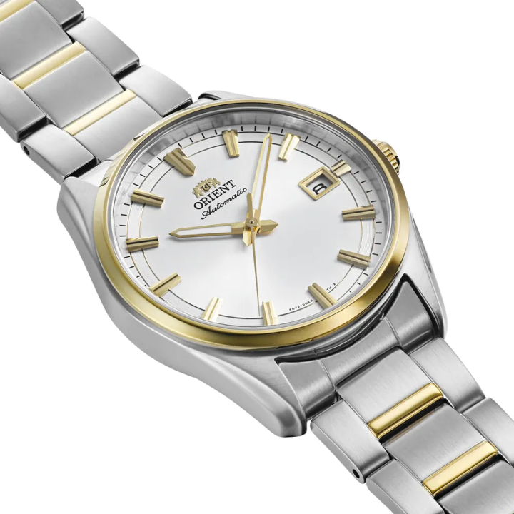 Orient Stretto Date RA-AC0R01S30B Automatique Bicolore