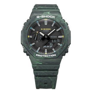 G-SHOCK GA-2100FR-3A Mystic Forest | Montre Octogonale Verte