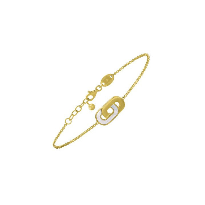 Bracelet Charles Garnier STYLE argent doré AGF170223B