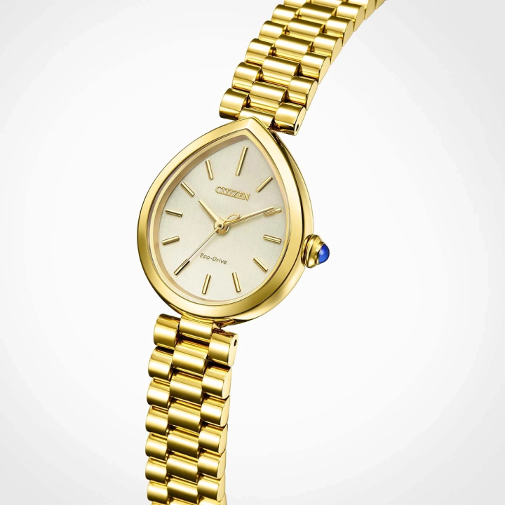 Citizen L Rainell EM1208-53A Boîtier Goutte d'Eau Doré