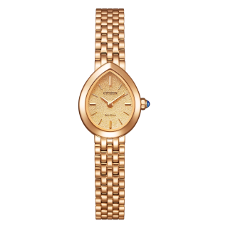 Citizen L Rainell EX1553-56X Goutte d'Eau Or Rose Cadran