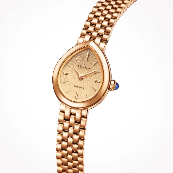 Citizen L Rainell EX1553-56X Goutte d'Eau Or Rose Cadran