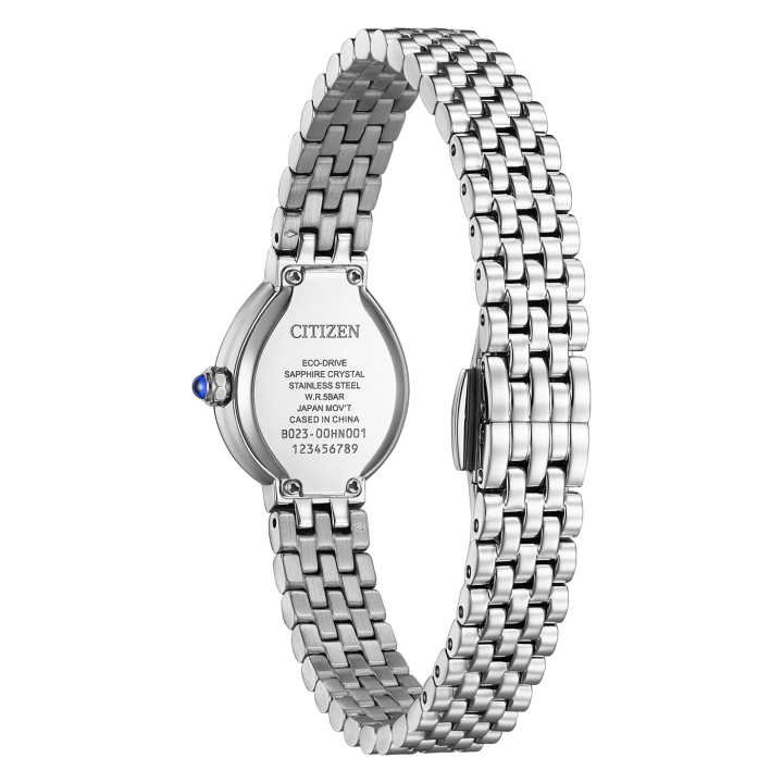 Citizen L Rainell EX1550-54A Boîtier Goutte d'Eau Acier