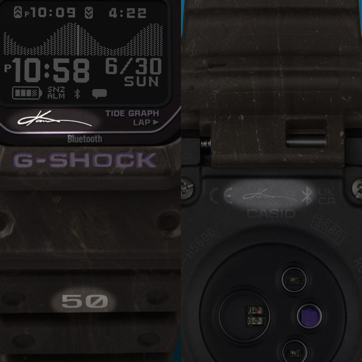 Casio G-Shock GBX-H5600KI-5 Kanoa Igarashi Marée Cardio