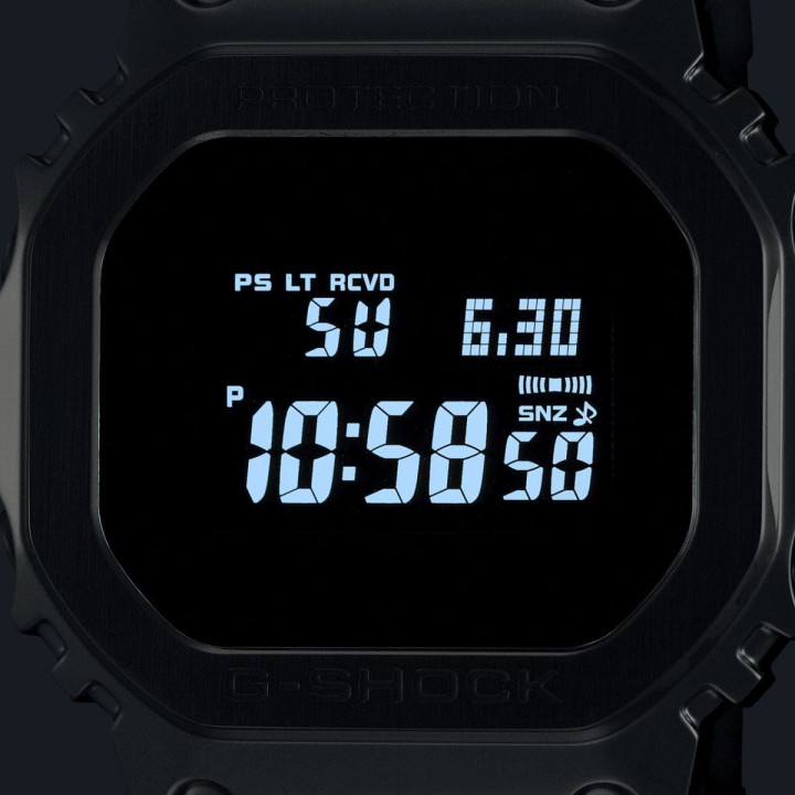 Casio G-Shock GMW-B5000SB-1A2 Full-Metal Saphirs Bleus
