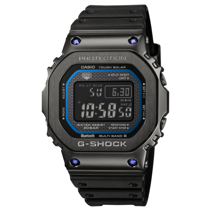 Casio G-Shock GMW-B5000SB-1A2 Full-Metal Saphirs Bleus