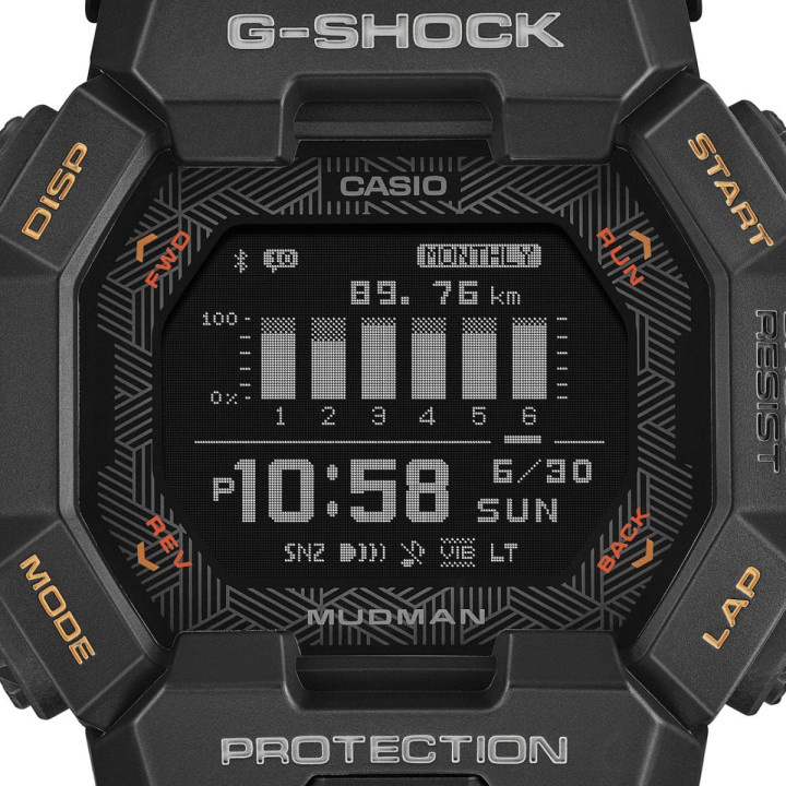 Casio G-Shock Mudman GDG-B100-1ER Ecran MIP Bluetooth