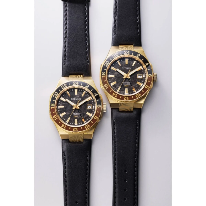 Citizen Series 8 GMT NB6092-01E Limitée 1300 Ex. Carbone