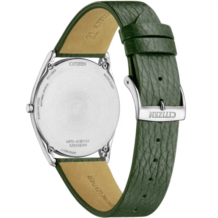 Citizen Suratto AR3120-32X Ultra-Plate 4.7mm Cadran Vert