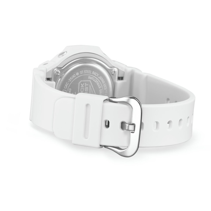 G-Shock Elemental GAC-2500-7AER Chrono Blanc Résine Bio