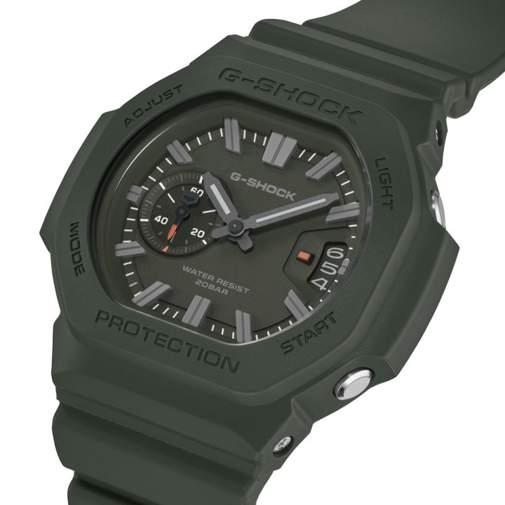 G-Shock Elemental GAC-2500-3AER Chrono Vert Résine Bio
