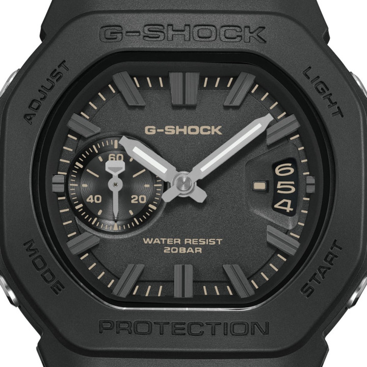 G-Shock Elemental GAC-2500-1AER Chrono Noir Résine Bio
