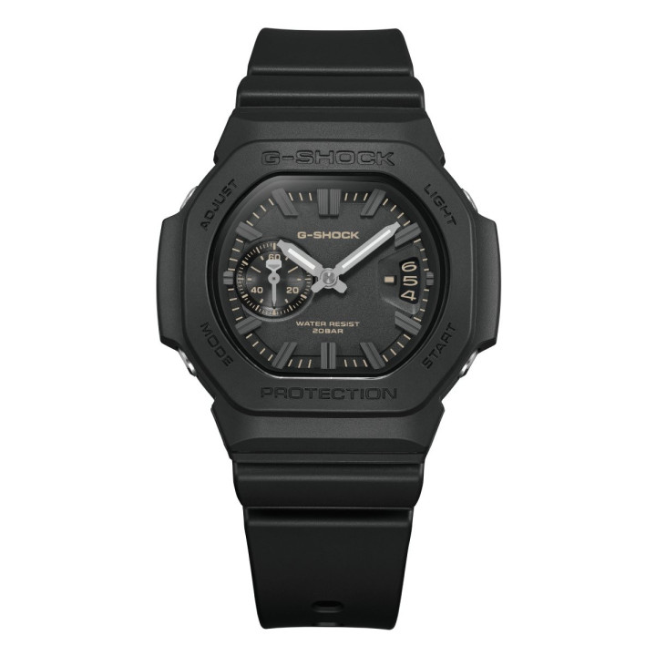 G-Shock Elemental GAC-2500-1AER Chrono Noir Résine Bio