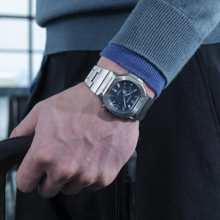G-Shock Elemental GMC-2500D-1A2ER Chrono Tout Acier Bleu