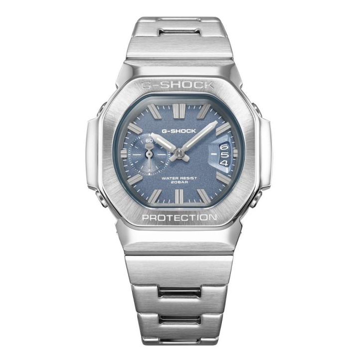 G-Shock Elemental GMC-2500D-1A2ER Chrono Tout Acier Bleu