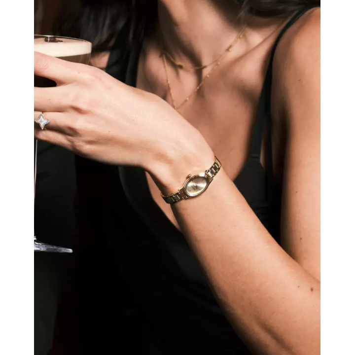 Montre PIERRE LANNIER Ovalia doré 076H542