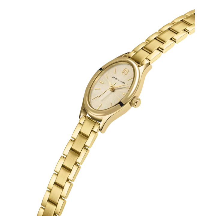 Montre PIERRE LANNIER Ovalia doré 076H542