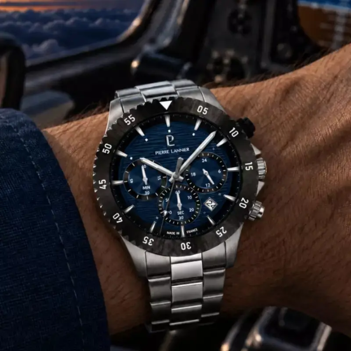 PIERRE LANNIER HOMME DECIMA CHRONO 211K161