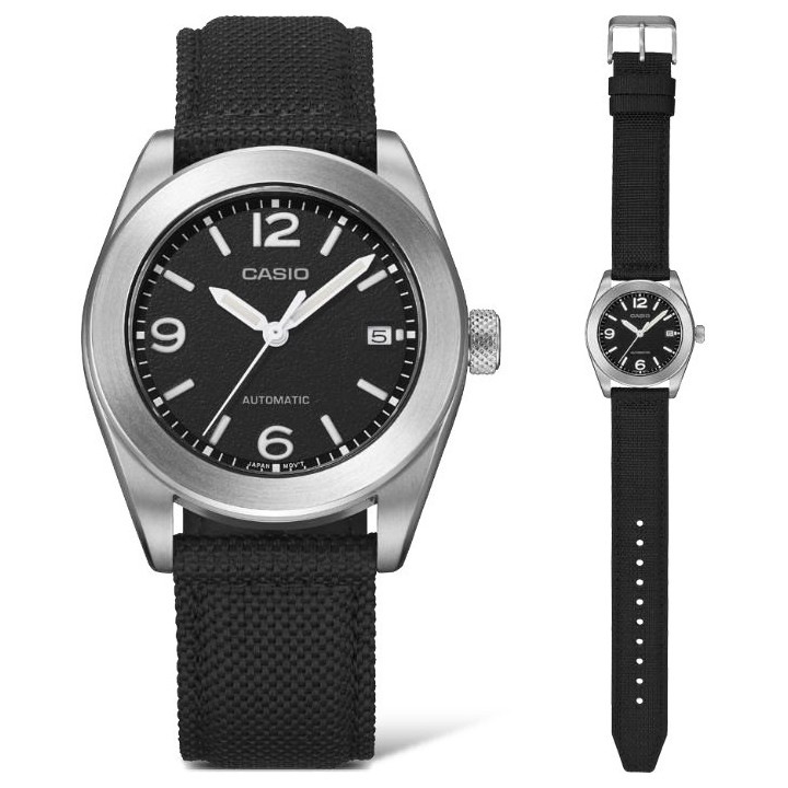 Casio Automatique CMK-100TC-1AER Titane Bracelet Tissu