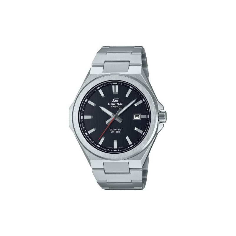 CASIO Analog EFB-108D-1AVUEF, Silver Tone Bracelet