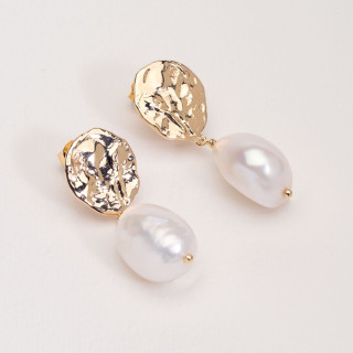 Boucles d'oreilles plaqué or