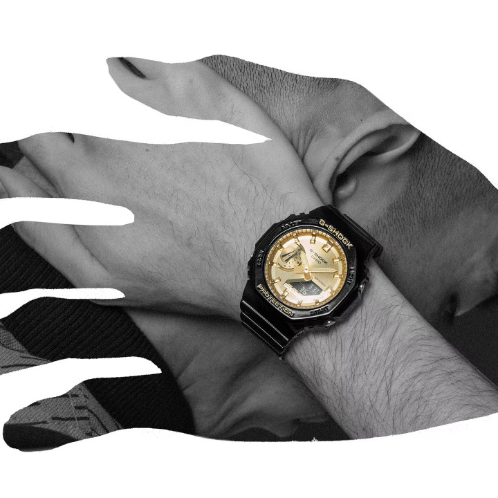 G-SHOCK GA-2100GB-1AER Gold and Black Edition